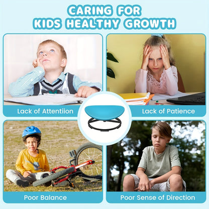 Swivel Chair for Autistic Children, Sensory Chair for Autistic Children 360 Degree Swivel Ergonomically Designed to Train Body Coordination, No Assembly Required, Non-Slip Designed Sensory Swivel Chair for Children, Easter Gift