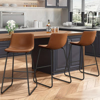 3Pcs-Dark Brown