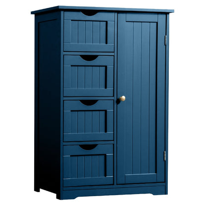 Bathroom Floor Cabinet with Open Shelves for Organized Everyday Storage detail image - detail view 7