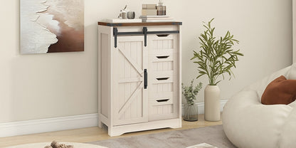 Bathroom Storage Cabinet with Sliding Doors and Adjustable Shelves detail image - detail view 15
