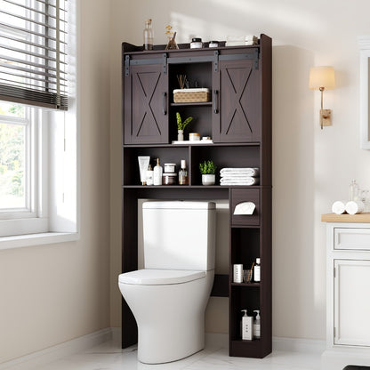 Bathroom Storage Cabinet with Sliding Doors for Organized Everyday Storage detail image - detail view 12