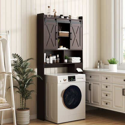 Bathroom Storage Cabinet with Sliding Doors for Organized Everyday Storage detail image - detail view 13