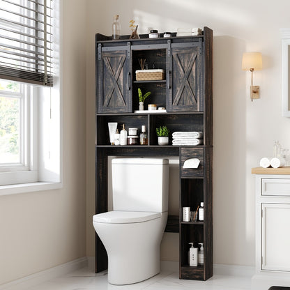 Bathroom Storage Cabinet with Sliding Doors for Organized Everyday Storage detail image - detail view 5