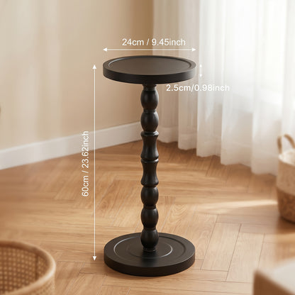 Coffee Table, Small Side Table with Solid Wood Legs, Small Space Modern Accent Table for Plant Display, Plant Stand, Bedroom And Living Room And Office Essential