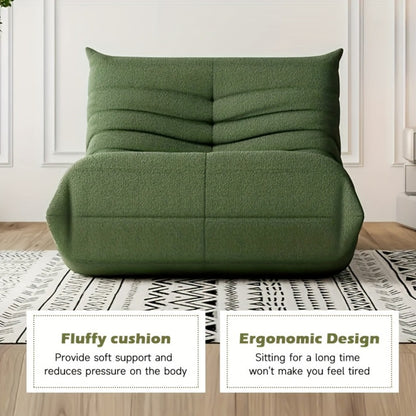 Bean Bag Chair, Soft Floor Lounger for Comfortable Everyday Seating detail image - detail view 36