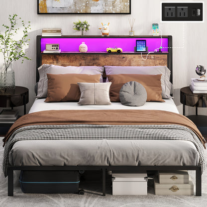 Bed Frame shown in the Queen option