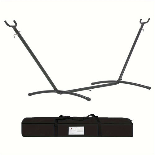 [Portable Heavy Duty] Hammock Stand Portable Heavy Duty Hammock Stand Portable Steel Stand for Outdoor Patio or Indoor With Carrying Case