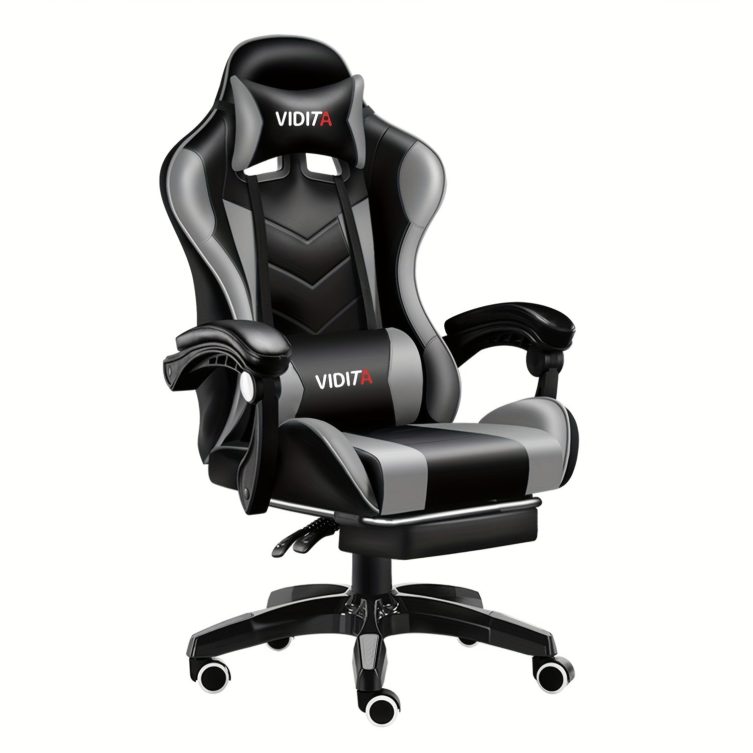 Gaming Chair shown in the Black-Gray option