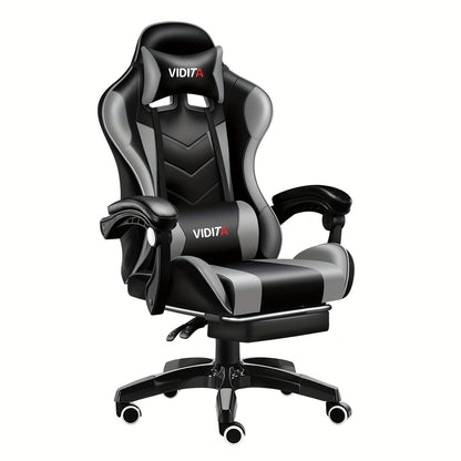 Gaming Chair shown in the Black-Gray option
