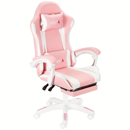 Big and Tall Tall Gaming Chair with Footrest and Lumbar Support and Multiple Color Options detail image - detail view 8