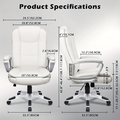 Big and Tall Tall Office Chair with High Back for Comfortable Everyday Seating detail image