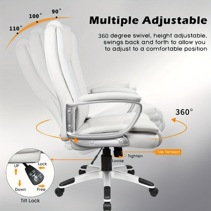 Big and Tall Tall Office Chair with High Back for Comfortable Everyday Seating detail image - detail view 9