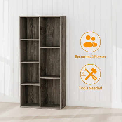 Bookcase with Open Shelves for Organized Everyday Storage in Kids' Room detail image - detail view 6