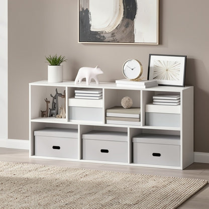 Bookcase with Open Shelves for Organized Everyday Storage in Kids' Room detail image - detail view 9
