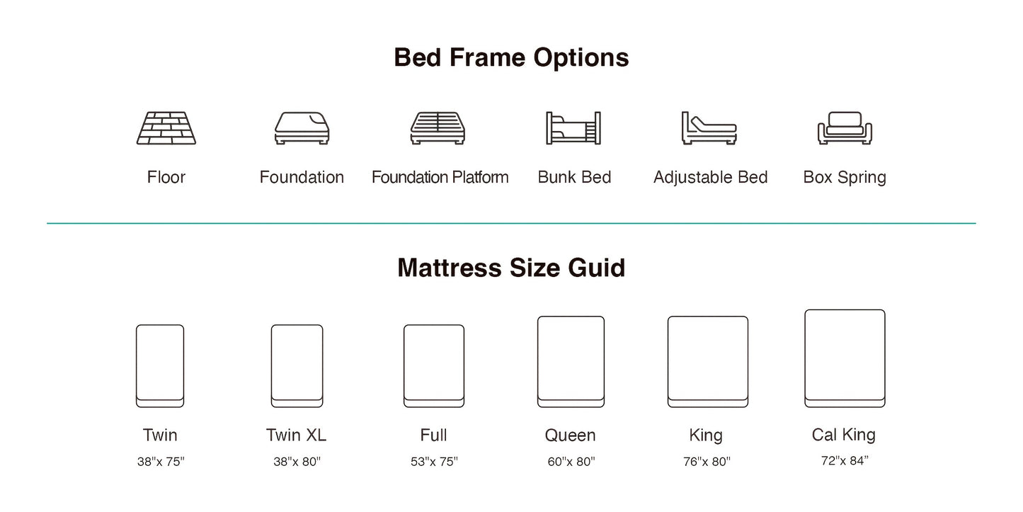 Novilla 6/8/10/12 Inch Gel Memory Foam Mattress with Thermally Balanced Foam Core for Cool Night Sleep, Medium Firm, Mattress In A Box