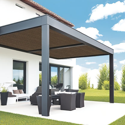 6/8/10/12ft Shade Fabric, Sun Shade Cloth, 90% Shade Net, Shade Screen, Shade Cover, Privacy Screen with Grommets for Patio Garden Pergola Cover Canopy(Brown)
