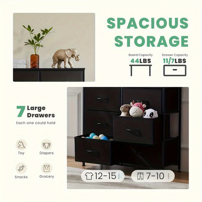 Storage Cabinet, Hallway Storage Cabinet, Storage Cabinet With 8 Fabric Drawers/4 Fabric Drawers/2 Fabric Drawers, Sturdy And Durable Metal Frame, More Suitable For Home Storage, Office And Apartment Storage, Comes With Screwdriver And Wrench