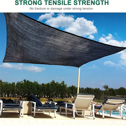 40% Shade Cloth for Gardens, Mesh Sunshade Netting, Sunblock Material with Grommets Designed for Plant Heat Protection in Patios, Outdoor Areas, Greenhouses, Pergolas, And Chicken Coops