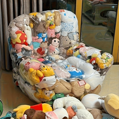 Clear Kids Storage Sofa with Large-Capacity Storage for Organized Everyday Storage detail image - detail view 5