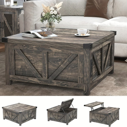 Coffee Table, Living Room Coffee Table for Work, Display, and Everyday Use detail image - detail view 10