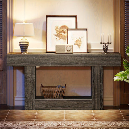 Console Table, Entryway Sofa Table for Work, Display, and Everyday Use detail image - detail view 7