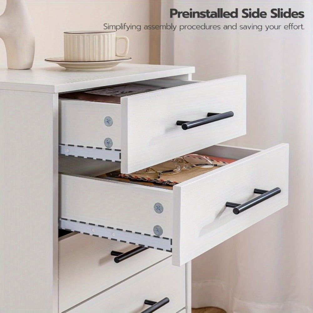 Rolling Storage Cabinet with Fabric Drawers on Wheels, 5 or 7 Drawer Organizer Cart for Office Bedroom Living Room, Large Capacity Mobile Dresser with Removable Cloth Drawers