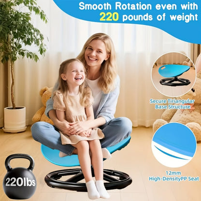 1 Office Training Stool, Training Rehabilitation Chair, Training Equipment Balance, Rotating Chair Training, Rotating Induction Chair, Multi-color Oval Eggshell Design Chair, Durable Plastic Case,