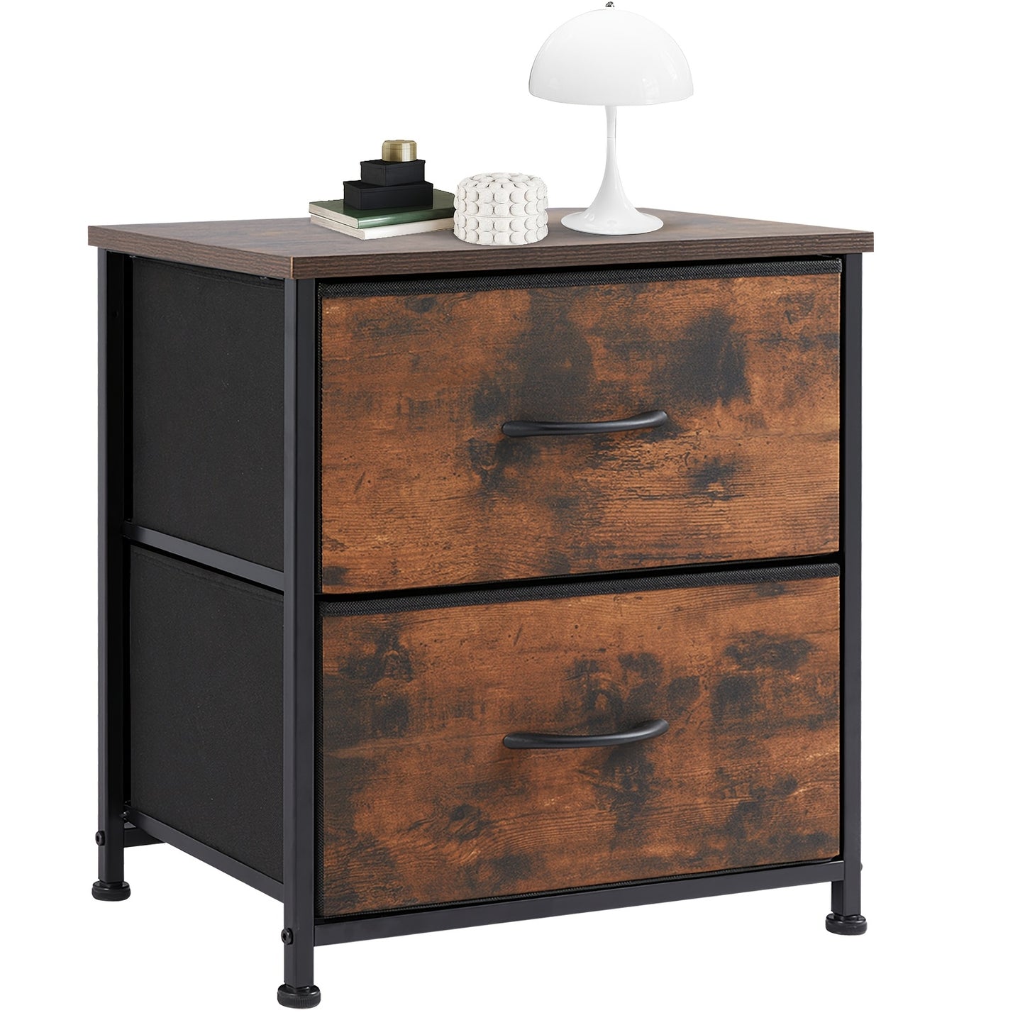 [Skinny Fabric Storage Tower] Dresser For Bedroom, Storage Drawers, Skinny Fabric Storage Tower With 2/4 Drawers, Tower Organizer Unit, Chest Of Drawers With Wooden Top For Closet, Laundry, Entryway