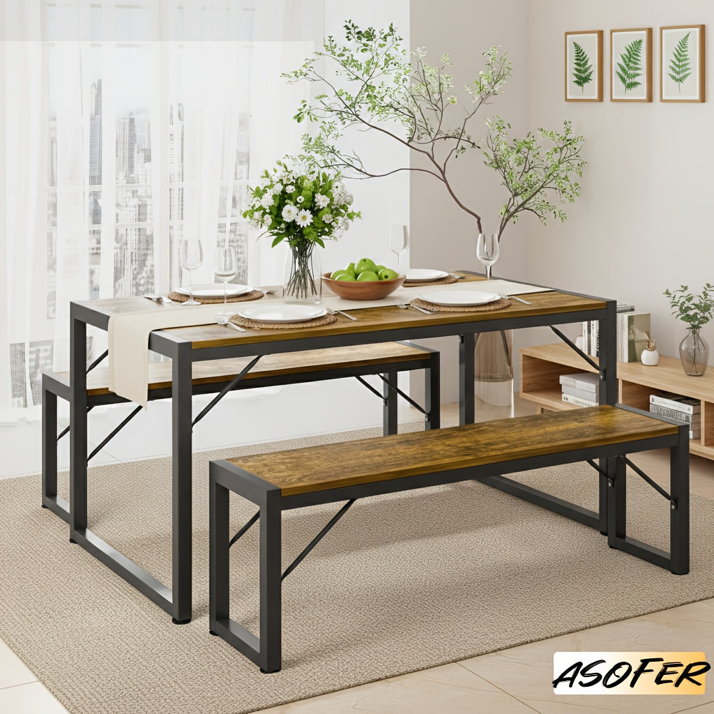 Dining Table Set shown in the Vintage Color option