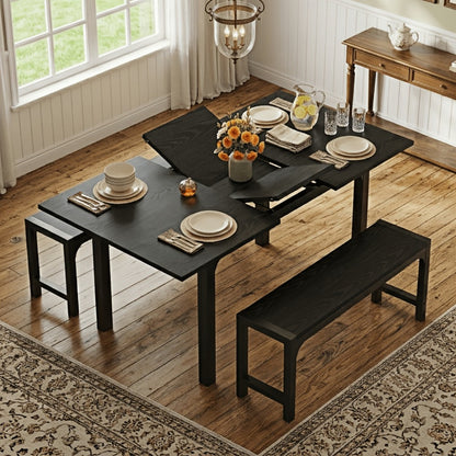 Dining Table Set for Work, Display, and Everyday Use in Kitchen detail image - detail view 3