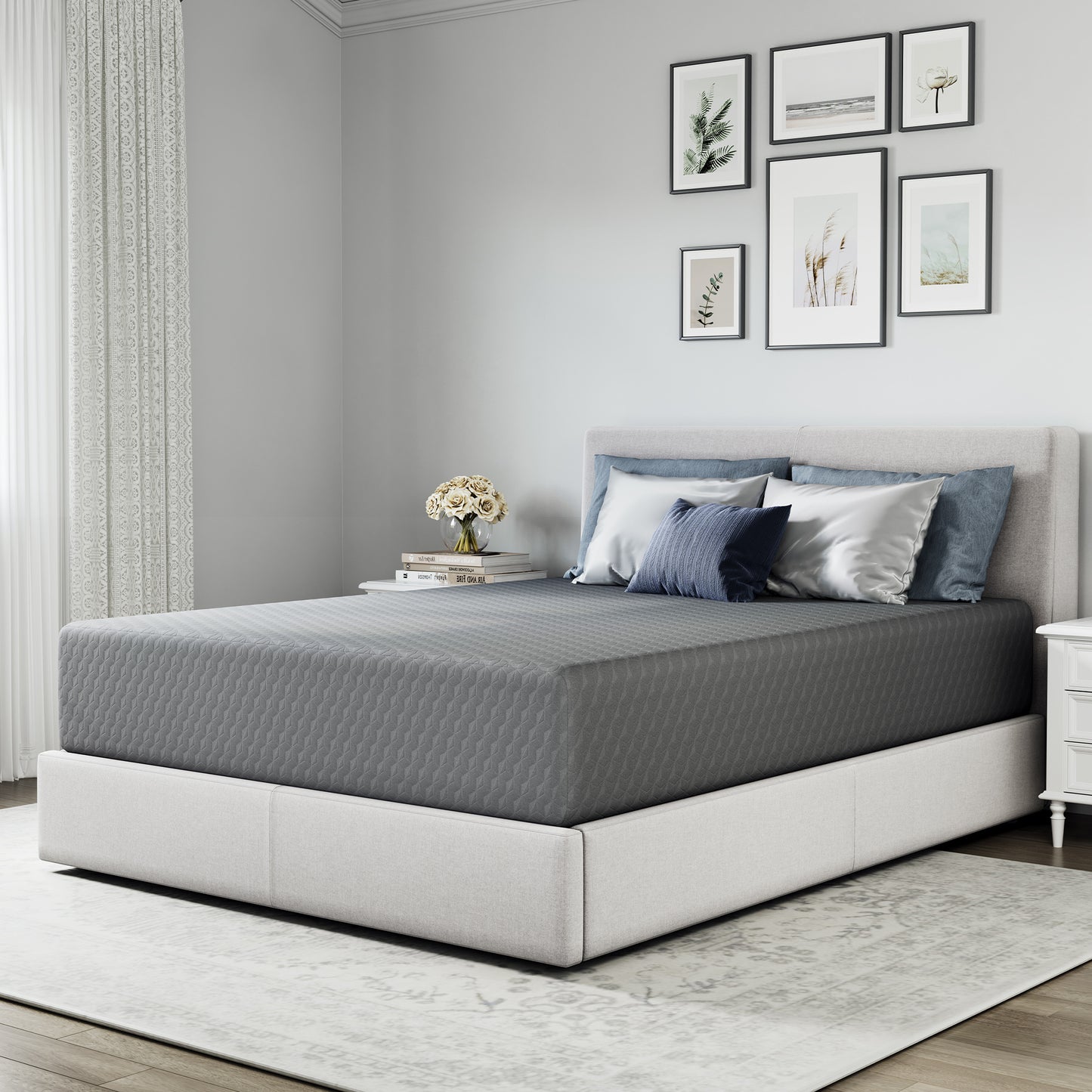 Mattress shown in the Full, 10 inch option