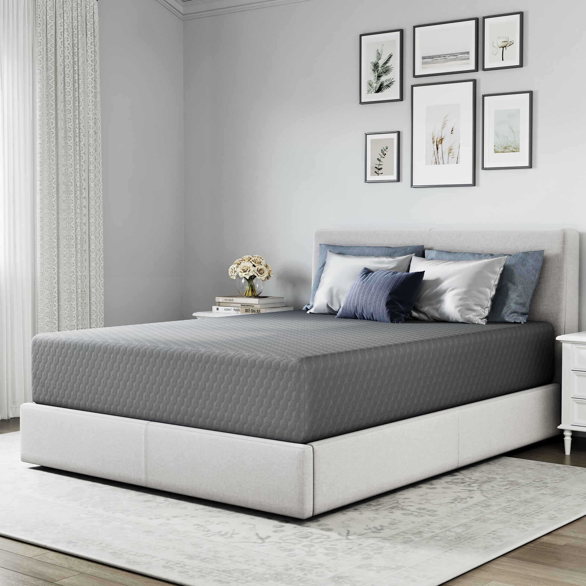 Mattress shown in the Full, 10 inch option