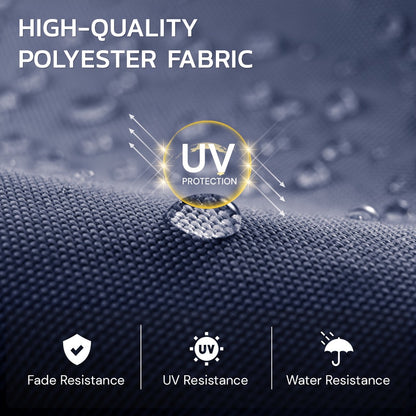 Double-Sided Patio Umbrella, Backyard Sun Shade for Outdoor Shade and Protection detail image - detail view 10