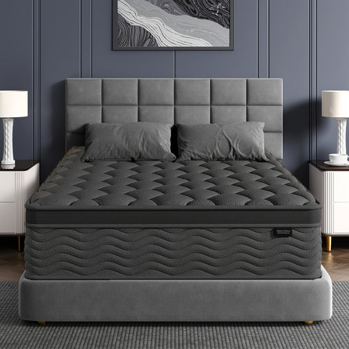 8inch 10inch 12 Inch 14 Inch Multilayer Hybrid Twin Full Queen King Size Mattress- Multiple Sizes & Styles Available, Ergonomic Design with Memory Foam And Pocket Spring, Medium Firm Feel