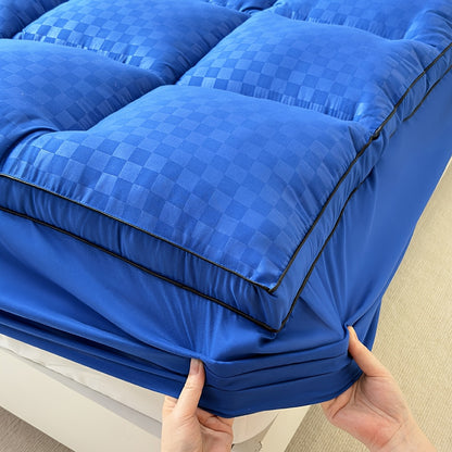 [Non-Slip Machine Washable] Fitted Mattress Protector, Non-Slip And Comfortable, Cozy Bedroom Bedding Accessory, Machine Washable. Top Stretches Up To 8-21 Inches, Deep Pocket Cooling Design
