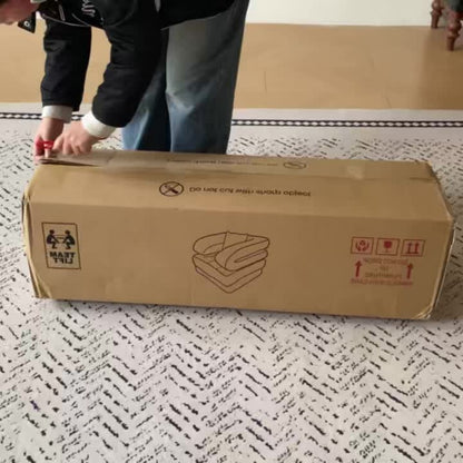 Convertible Sofa Bed No Assembly Required, Multi-Position High-Density Sponge Corduroy Sofa for Small Spaces Bedroom Apartment RV, Lazy Lounger Movie Sofa