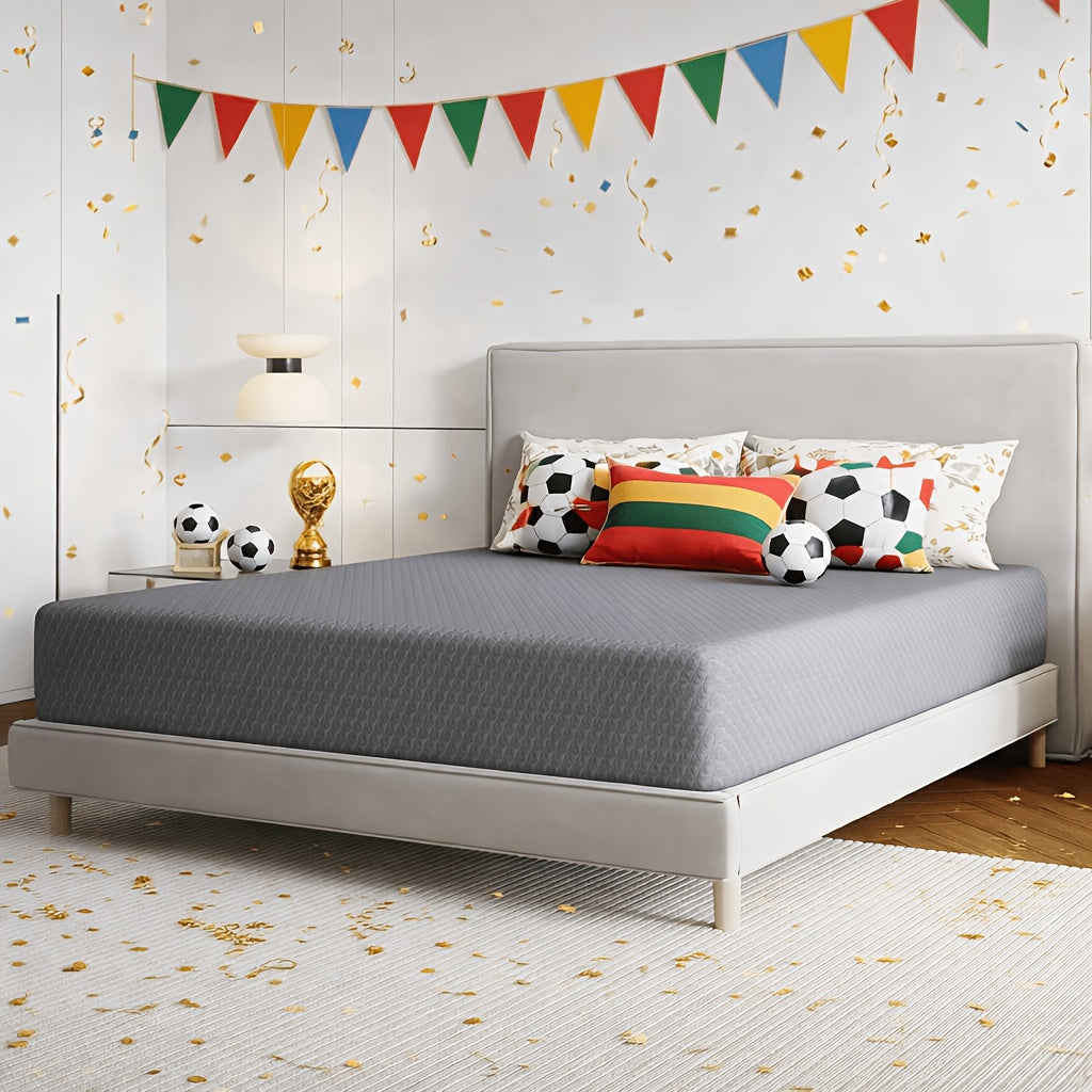 Novilla 6/8/10/12 Inch Gel Memory Foam Mattress with Thermally Balanced Foam Core for Cool Night Sleep, Medium Firm, Mattress In A Box