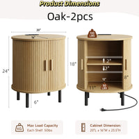 Oak-2pcs