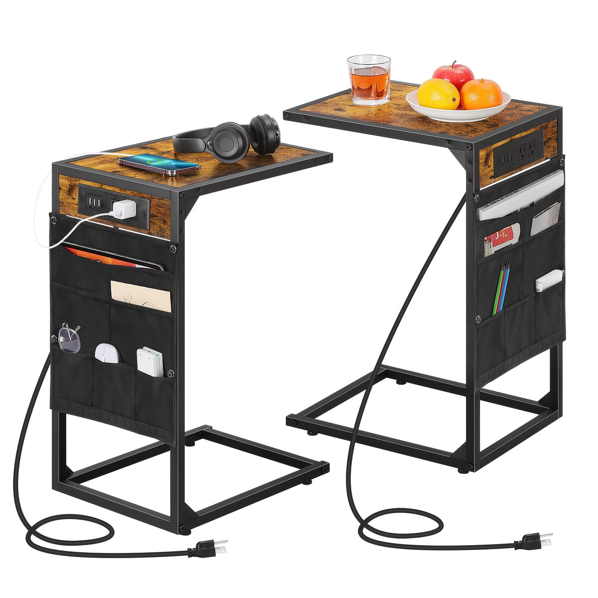 End Table shown in the Brown option