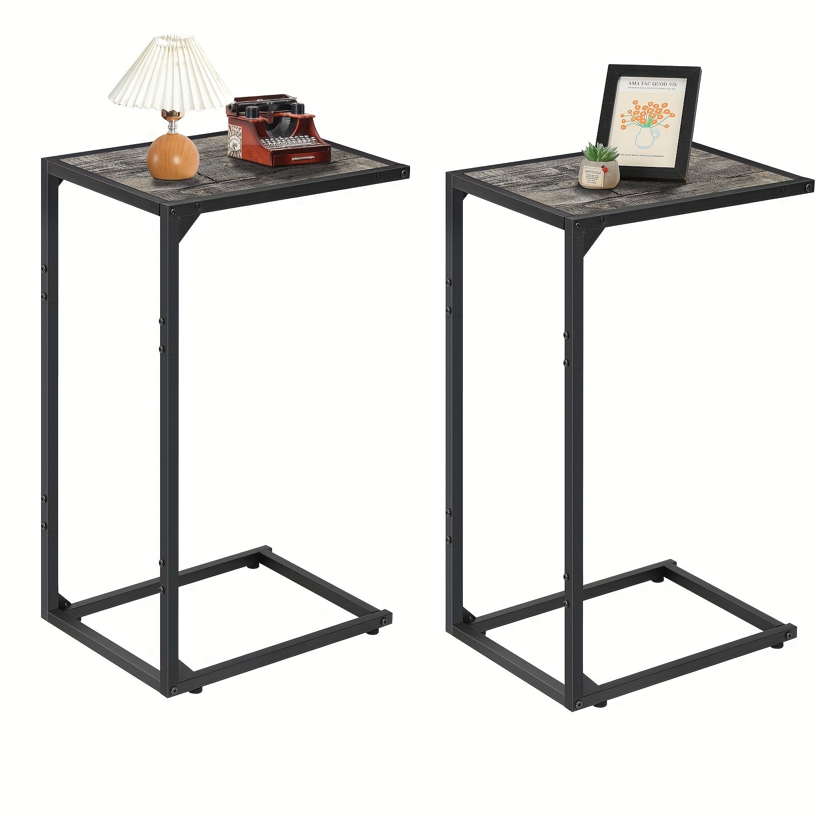 End Table shown in the Gray - without bag & charging option