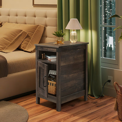 End Tables And Nightstands with Charging Station and Side Table for Living Room detail image - detail view 14