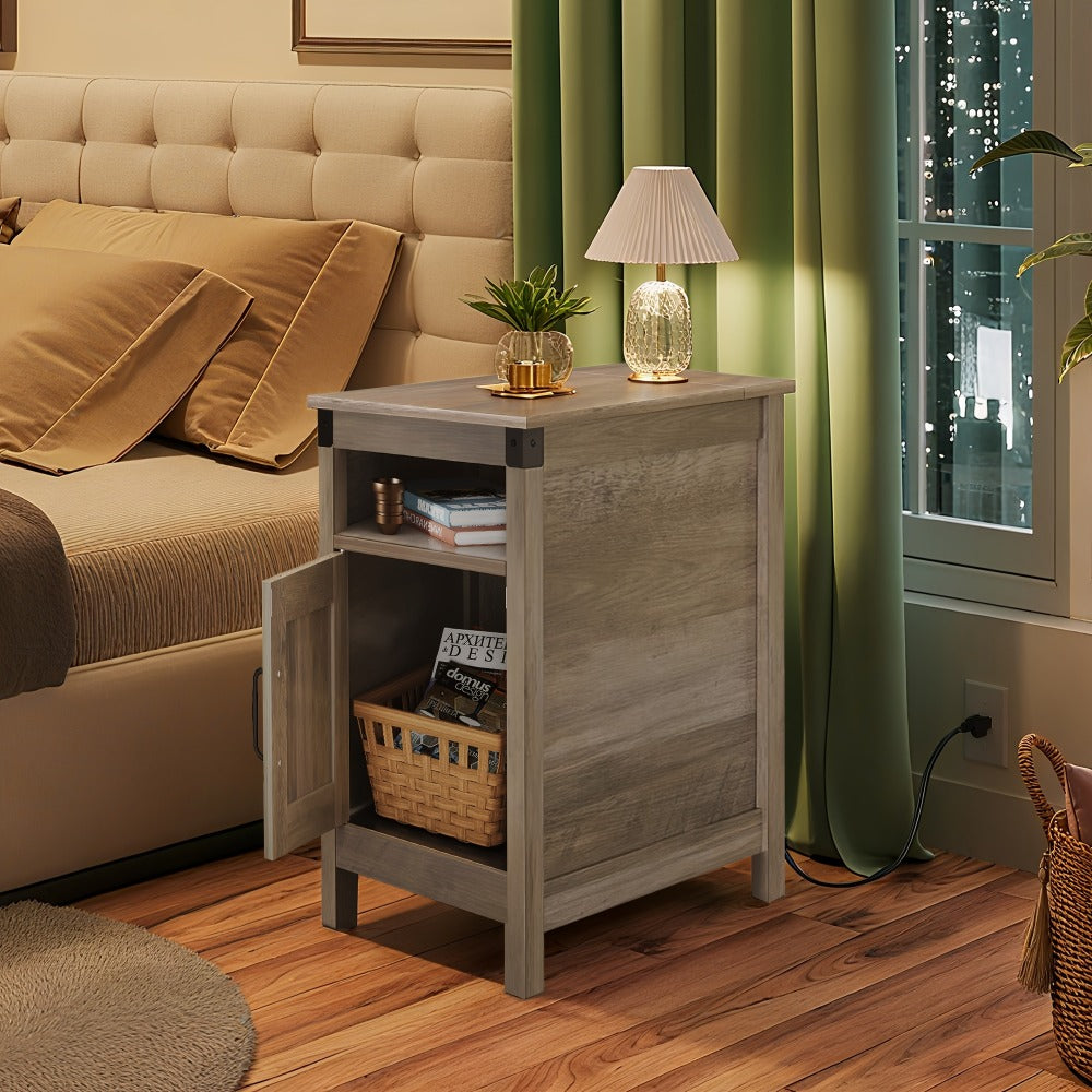 End Tables And Nightstands with Charging Station and Side Table for Living Room detail image - detail view 15