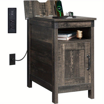 End Tables And Nightstands with Charging Station and Side Table for Living Room detail image - detail view 5