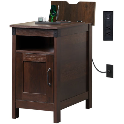 End Tables And Nightstands with Charging Station and Side Table for Living Room detail image - detail view 9