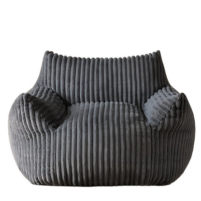 Bean Bag Chair shown in the Black - No Foot Pedal option