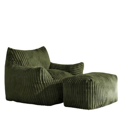 Bean Bag Chair shown in the Green option