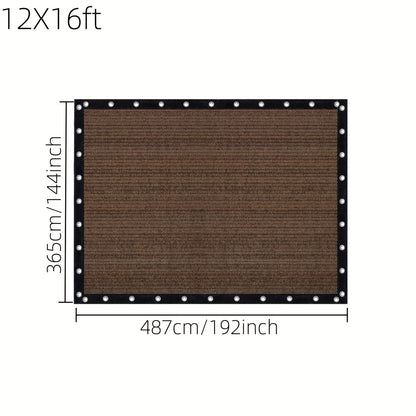 Shade Cloth shown in the 12X16ft option