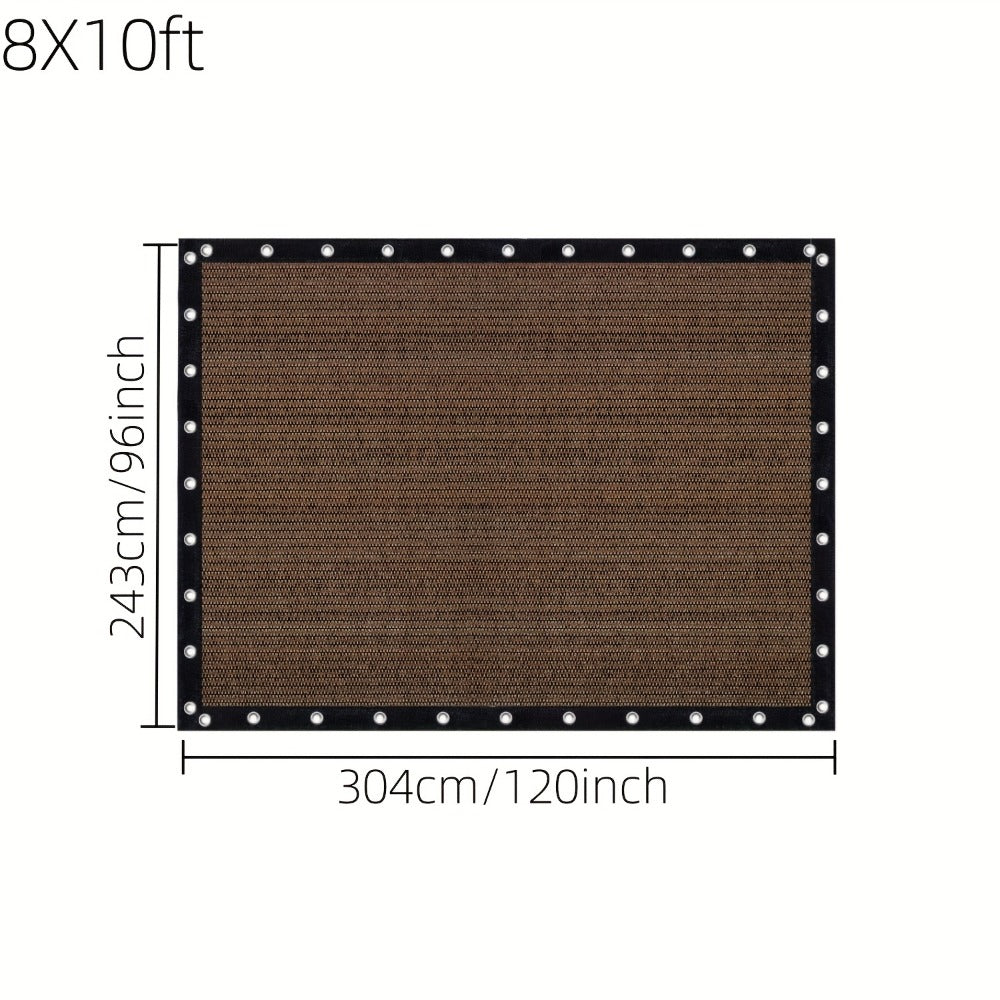 Fabric HDPE Outdoor Patio Roller Shade with UV Protection and Reinforced Corners detail image - detail view 16