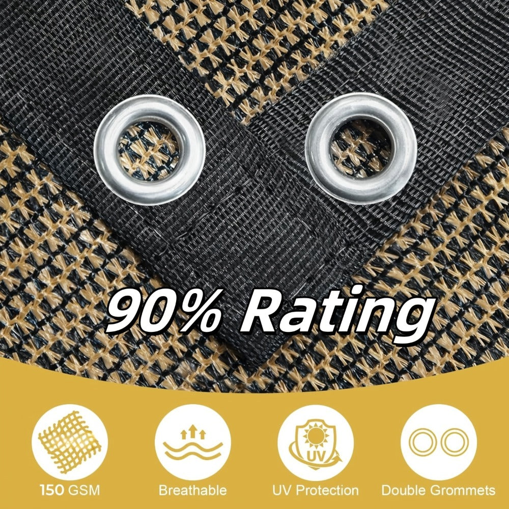Fabric HDPE Outdoor Patio Roller Shade with UV Protection and Reinforced Corners detail image - detail view 27