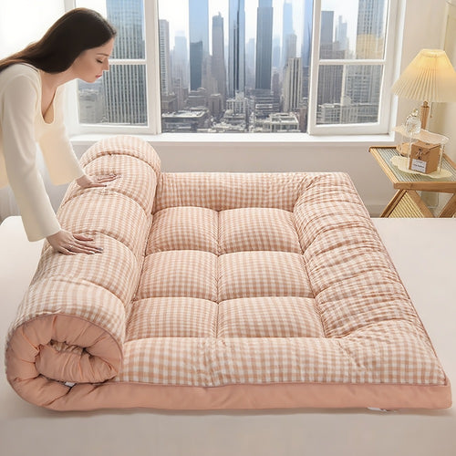 Mattress Toppers, Soft Cooling Mattress Topper - Breathable Fiber Fill, Woven Fabric shown in the main product view